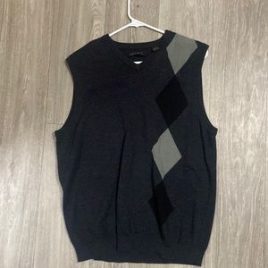 Axist vintage geometric sweater vest